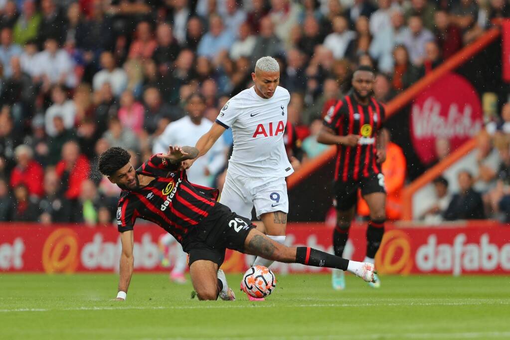 Фрагмент матча Борнмут — Тоттенхэм