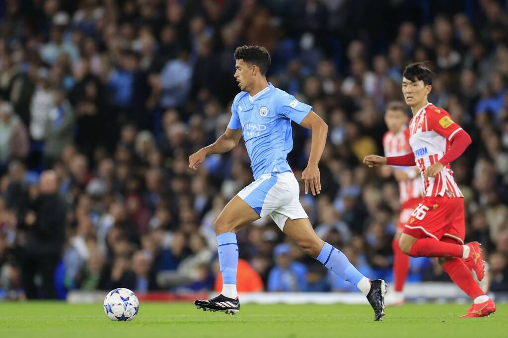 Фрагмент матча Манчестер Сити — Црвена Звезда