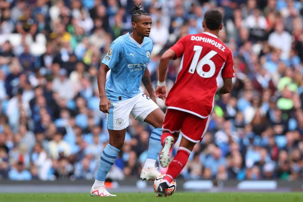 Фрагмент матча Манчестер Сити — Ноттингем Форест