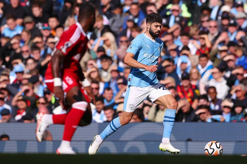 Фрагмент матча Манчестер Сити — Ноттингем Форест