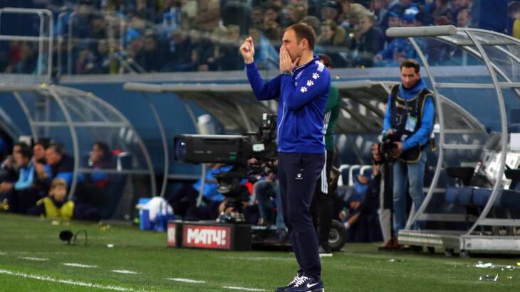 Тренер хозяев Кирилл Новиков