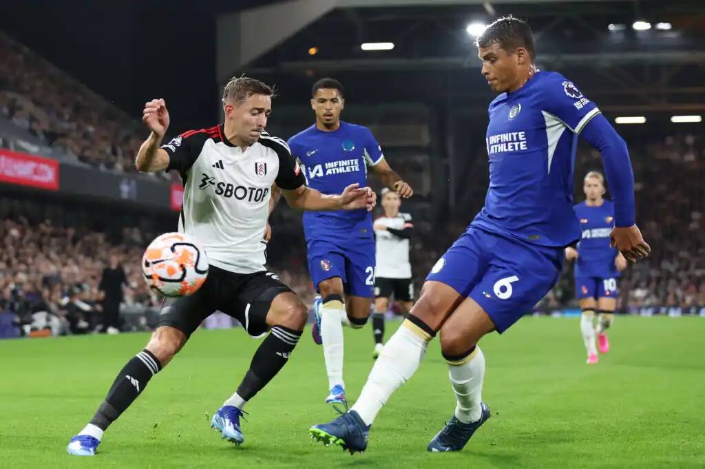 Фрагмент матча Фулхэм — Челси