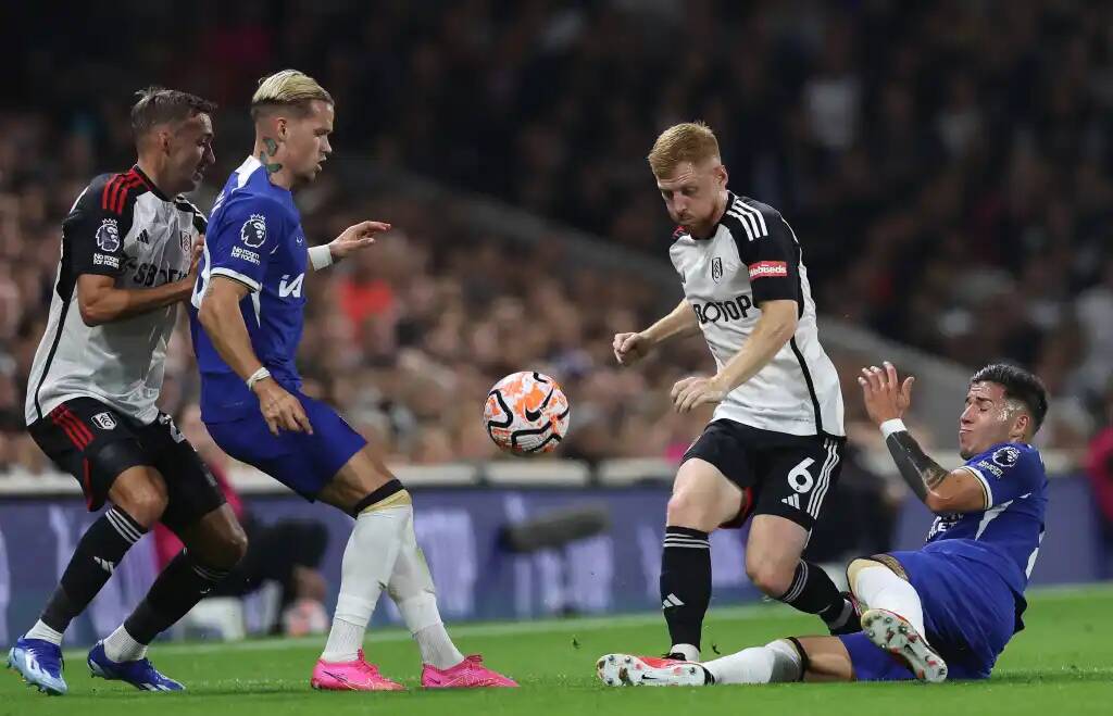 Фрагмент матча Фулхэм — Челси