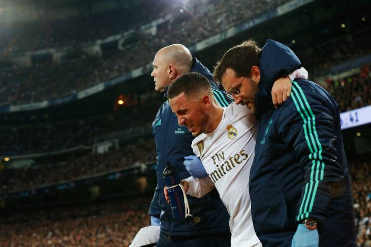 Азар получил роковую травму в матче с ПСЖ