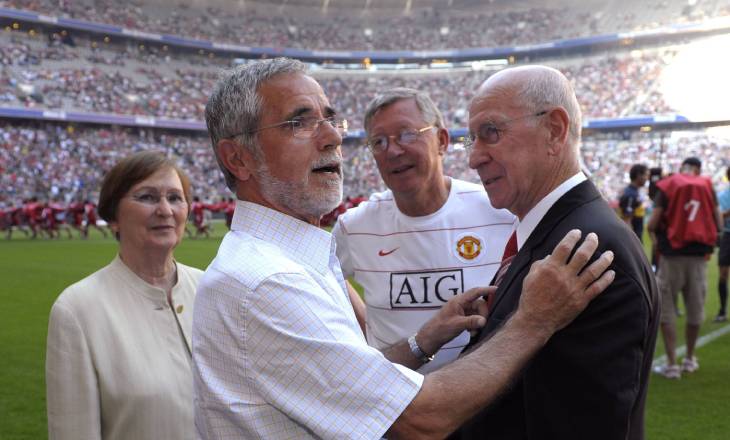 Герд Мюллер и Бобби Чарльтон