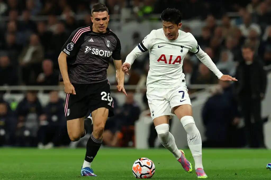 Фрагмент матча Тоттенхэм — Фулхэм