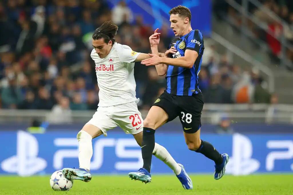 Фрагмент матча Интер — Зальцбург