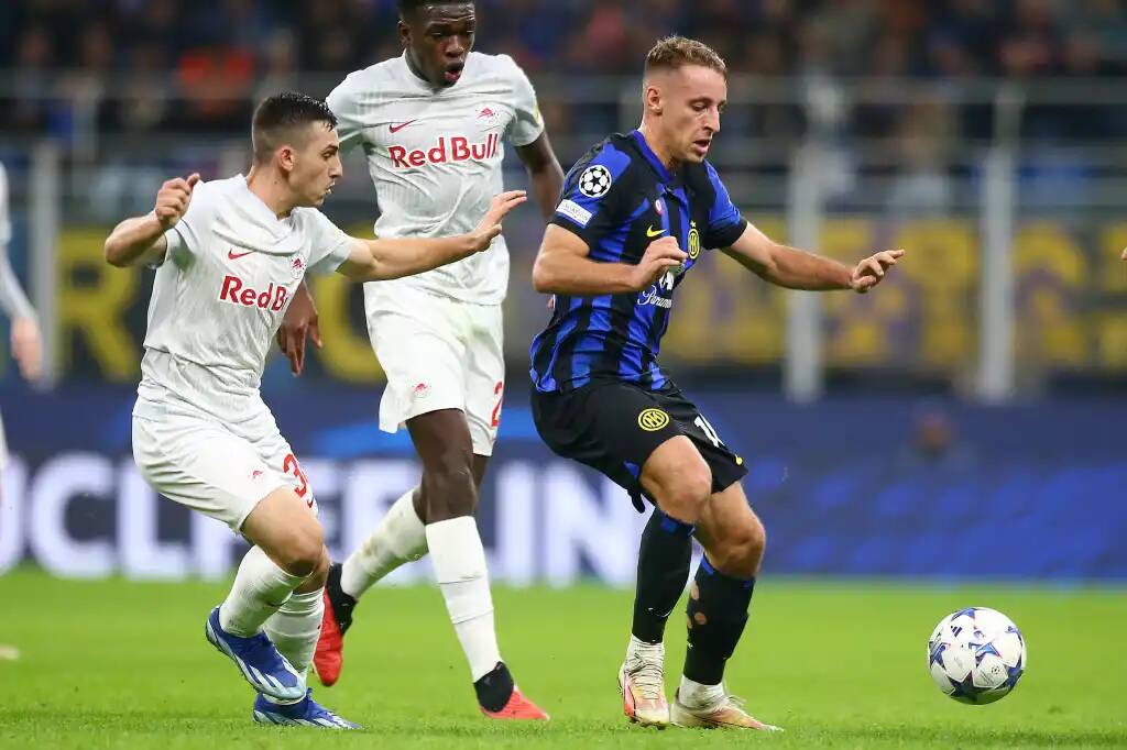 Фрагмент матча Интер — Зальцбург