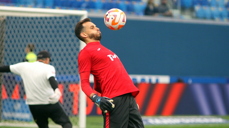 Вратарь «Локомотива» Гильерме