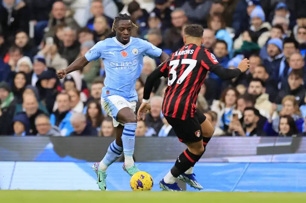 Фрагмент матча Манчестер Сити — Борнмут