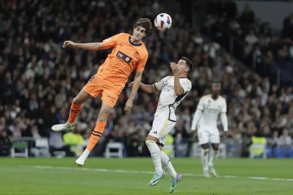 Фрагмент матча Реал — Валенсия