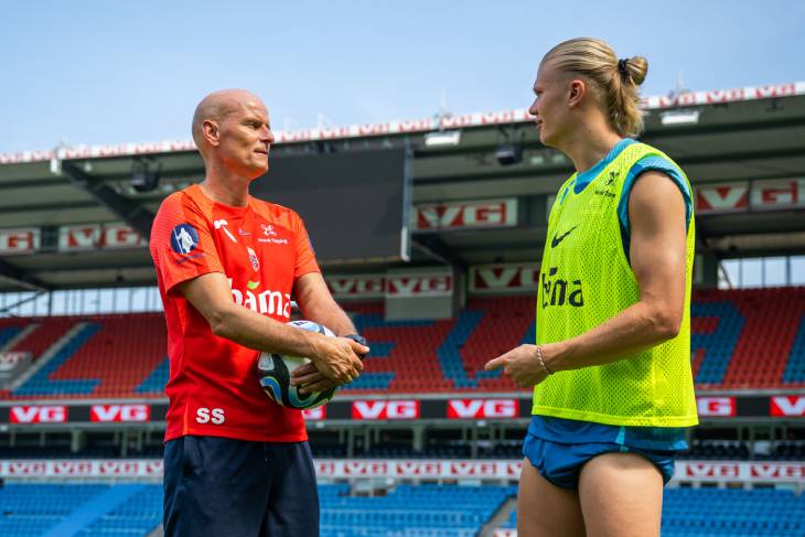 Столе Сольбаккен и Эрлинг Холанн