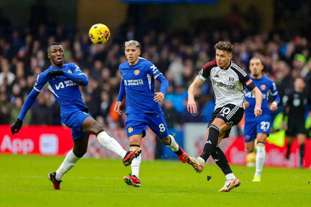 Фрагмент матча Челси — Фулхэм