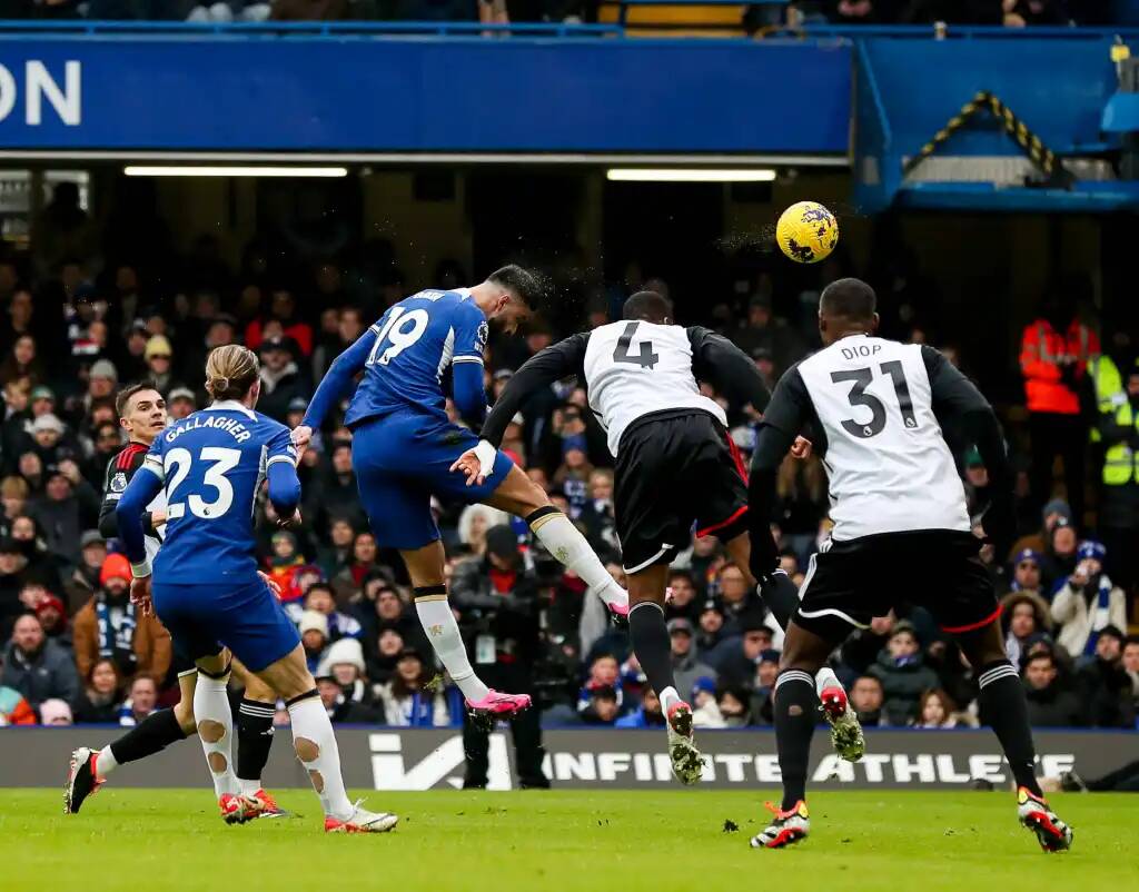 Фрагмент матча Челси — Фулхэм