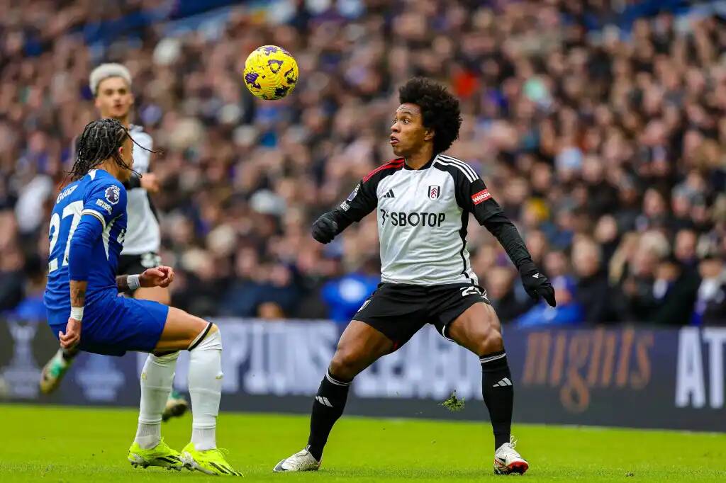 Фрагмент матча Челси — Фулхэм