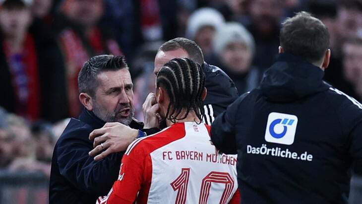 Стычка между Ненадом Бьелицей и Лероем Зане