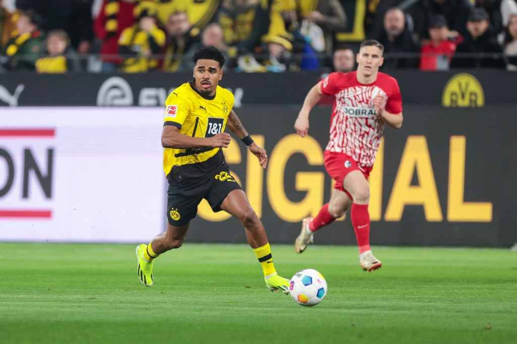 Фрагмент матча Боруссия — Фрайбург