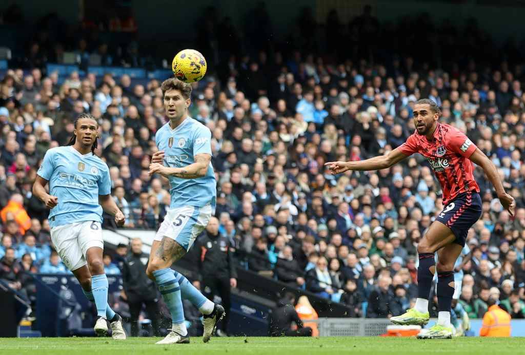 Фрагмент матча Манчестер Сити — Эвертон