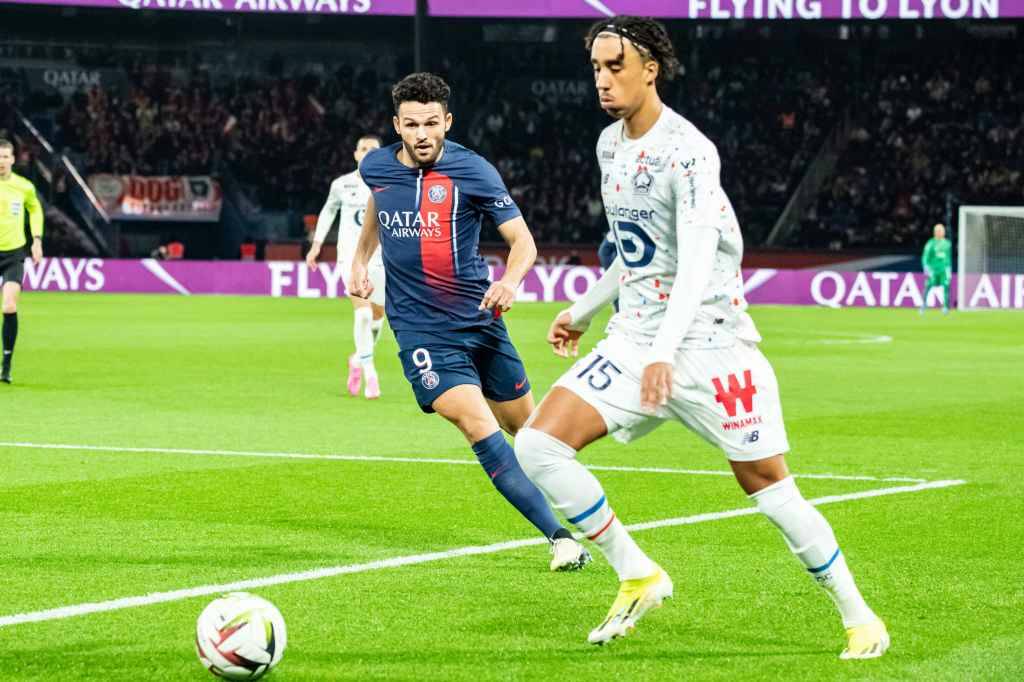 Фрагмент матча ПСЖ — Лилль