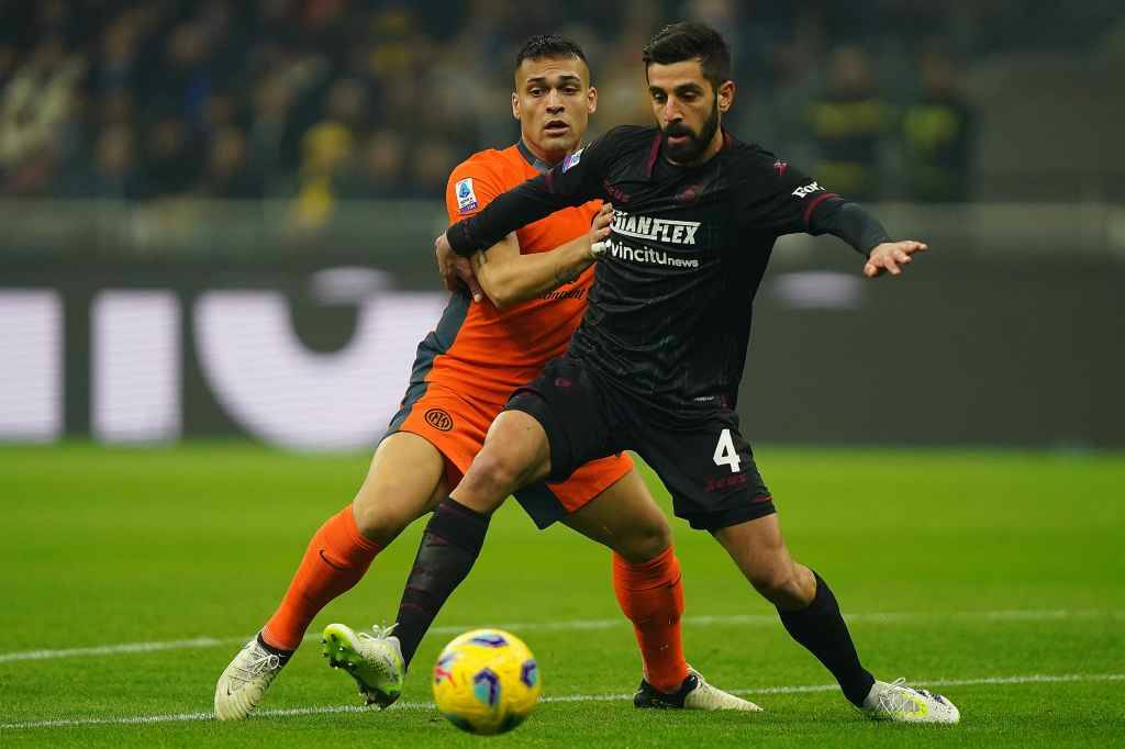 Фрагмент матча Интер — Салернитана