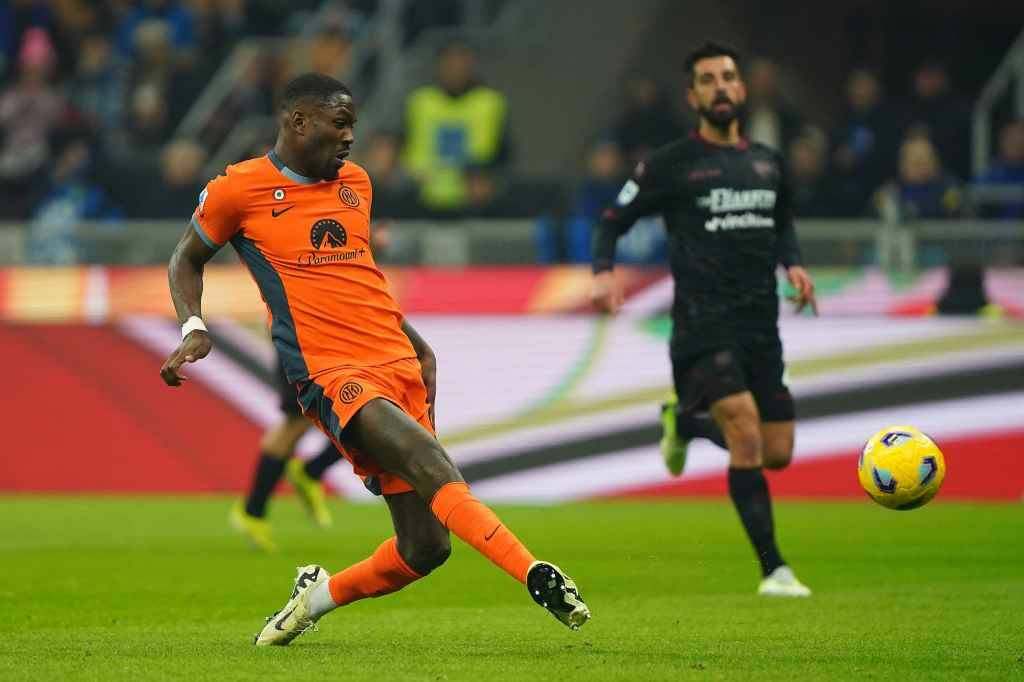 Фрагмент матча Интер — Салернитана