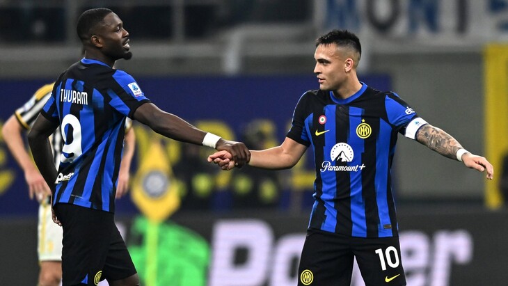 Маркус Тюрам и Лаутаро Мартинес