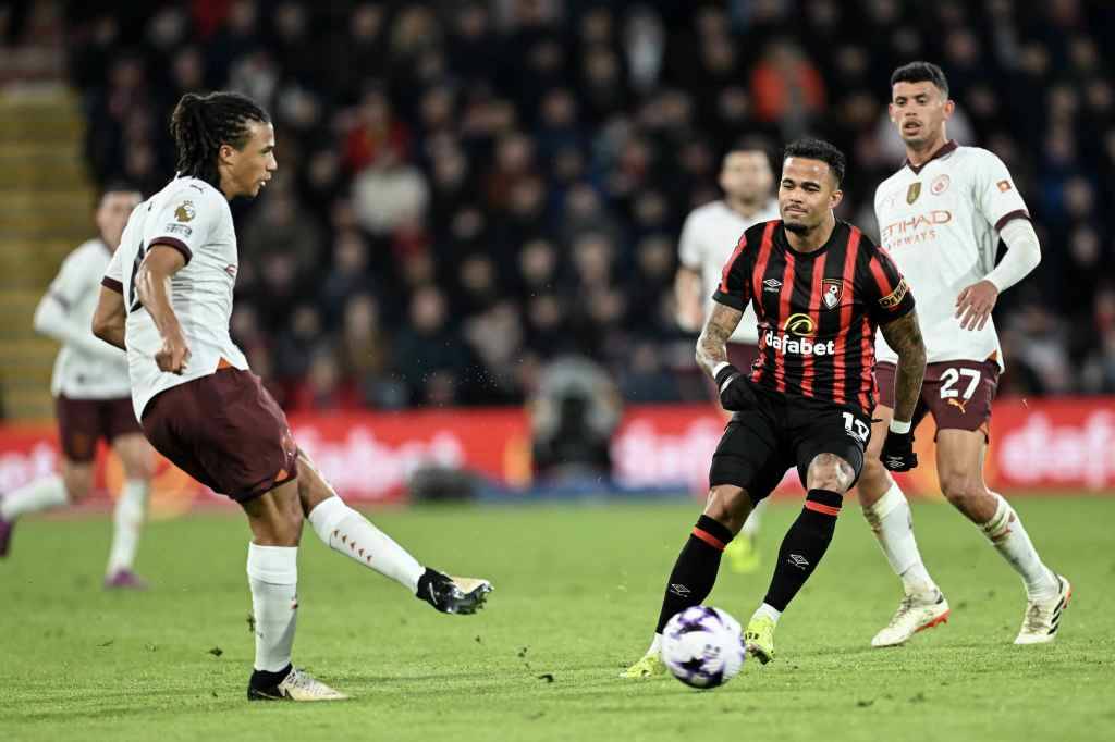 Фрагмент матча Борнмут — Манчестер Сити