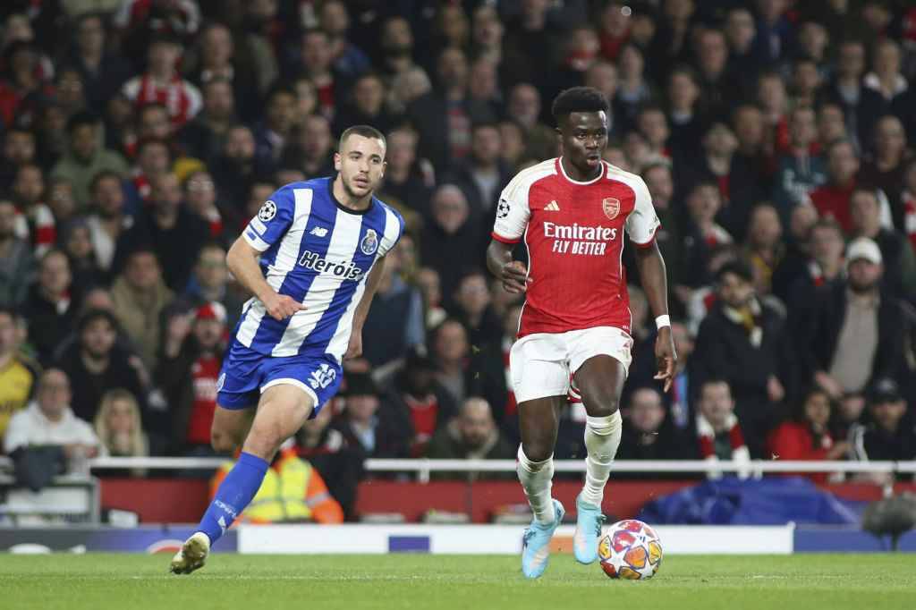 Фрагмент матча Арсенал — Порту