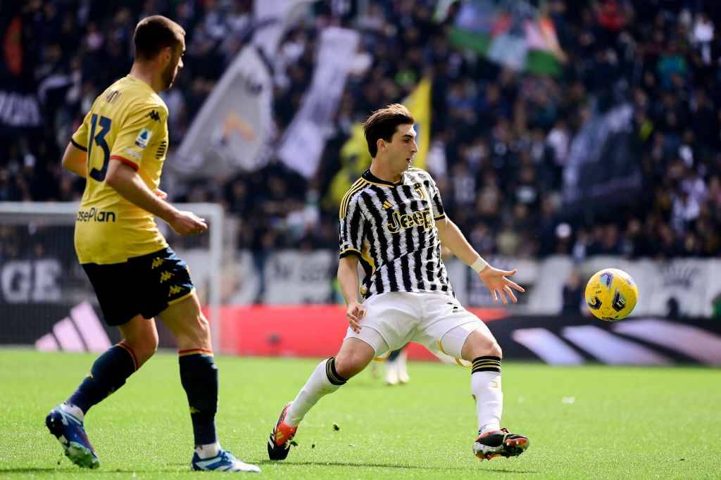 Фрагмент матча Ювентус — Дженоа