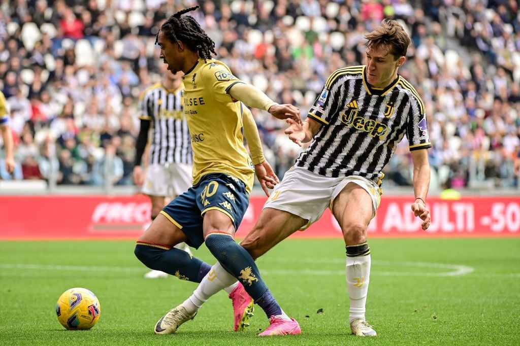 Фрагмент матча Ювентус — Дженоа