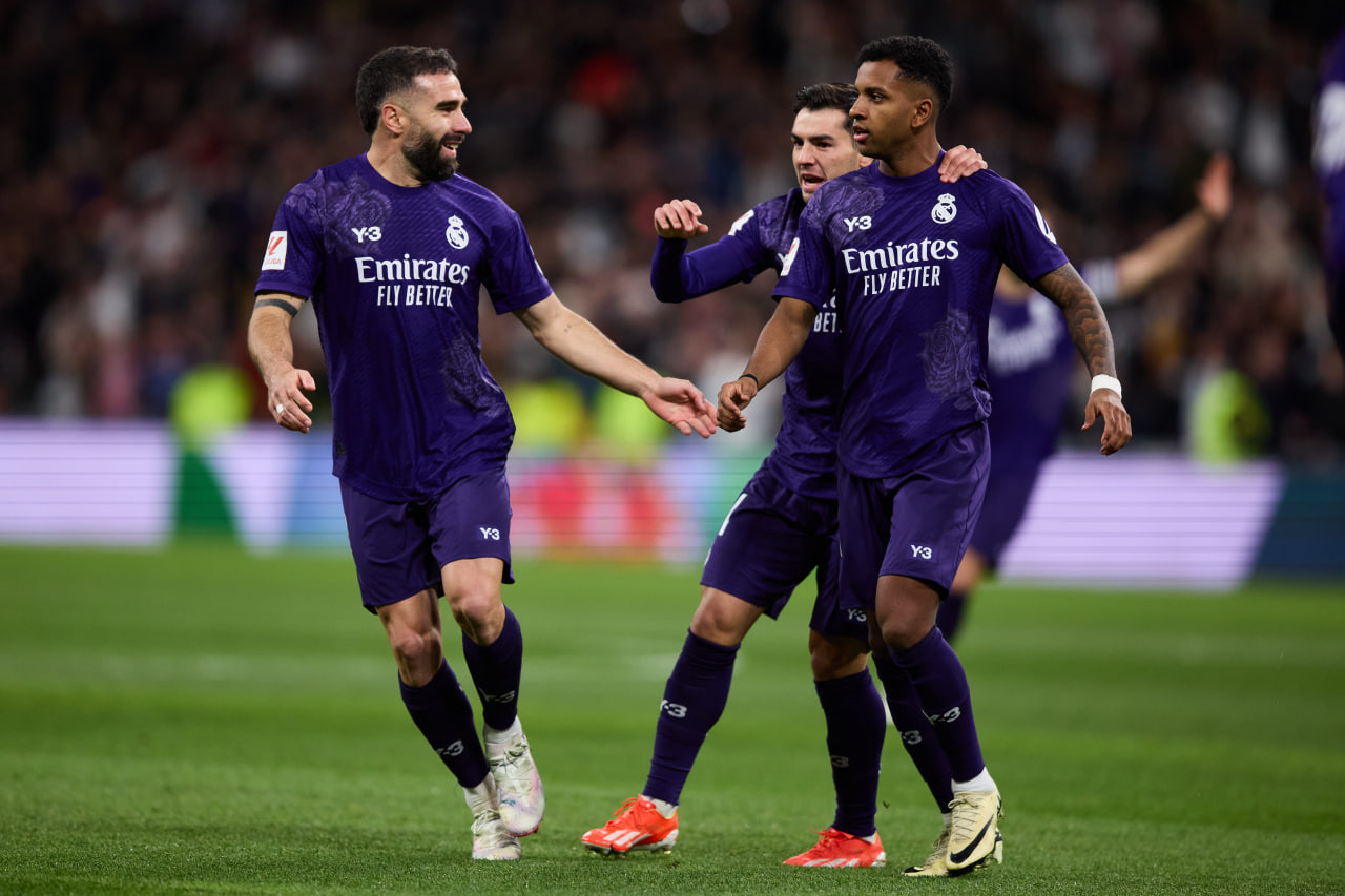 Реал празднует забитый мяч