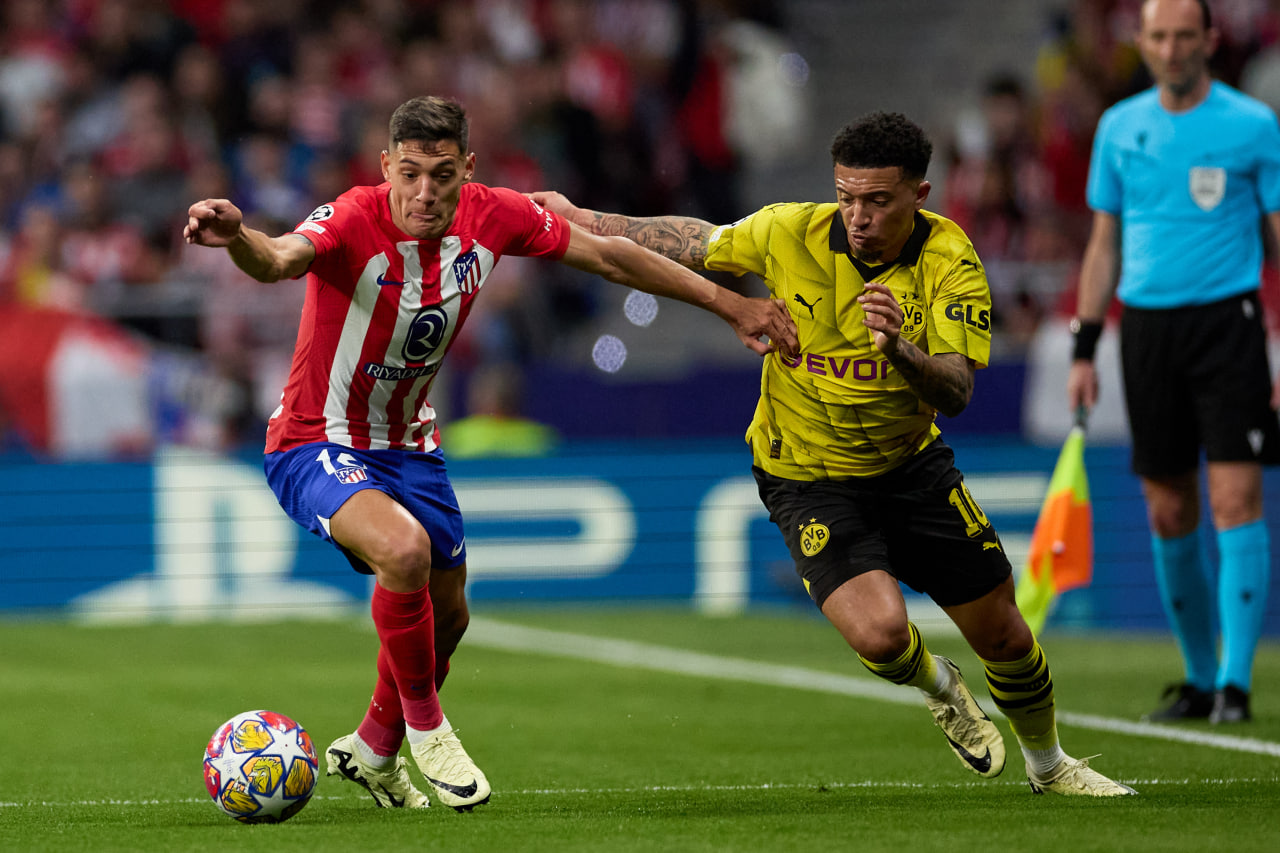 Фрагмент матча Атлетико — Боруссия