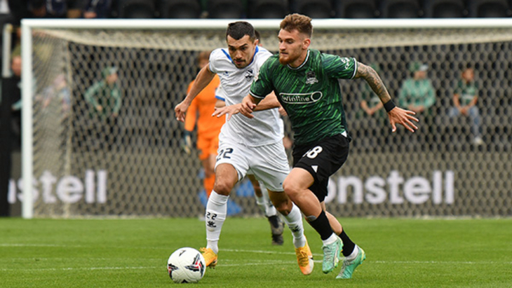 Фрагмент матча «Краснодар-2» — «Новосибирск»