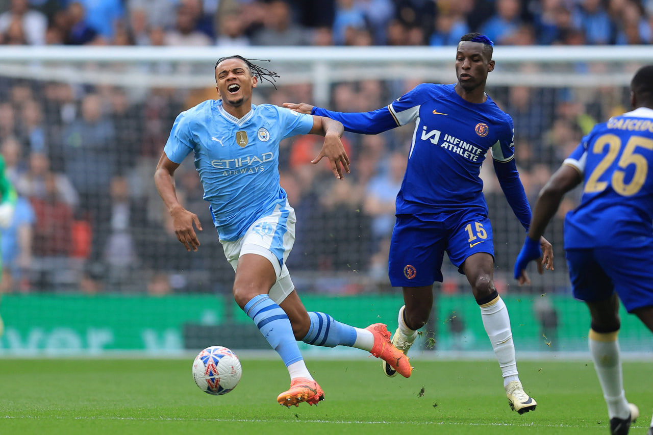 Фрагмент матча Манчестер Сити — Челси