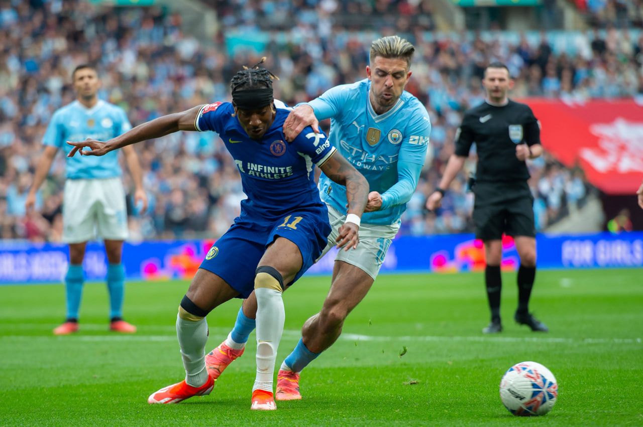 Фрагмент матча Манчестер Сити — Челси