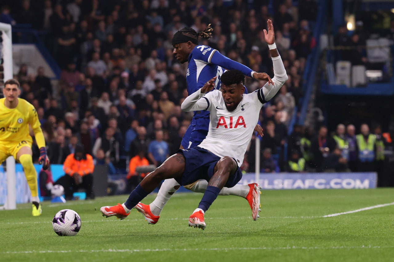 Фрагмент матча Челси — Тоттенхэм