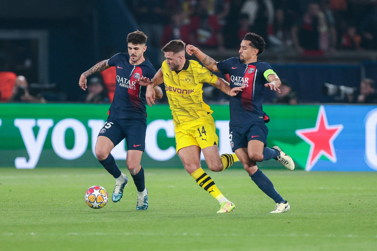 Фрагмент матча ПСЖ — Боруссия