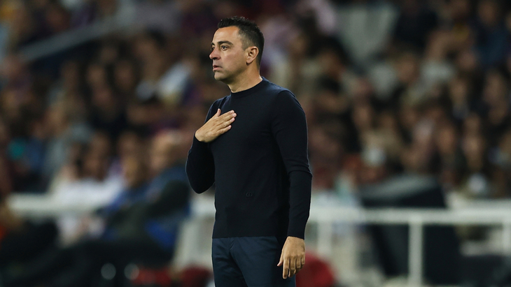 Хави — главный тренер «Барселоны»