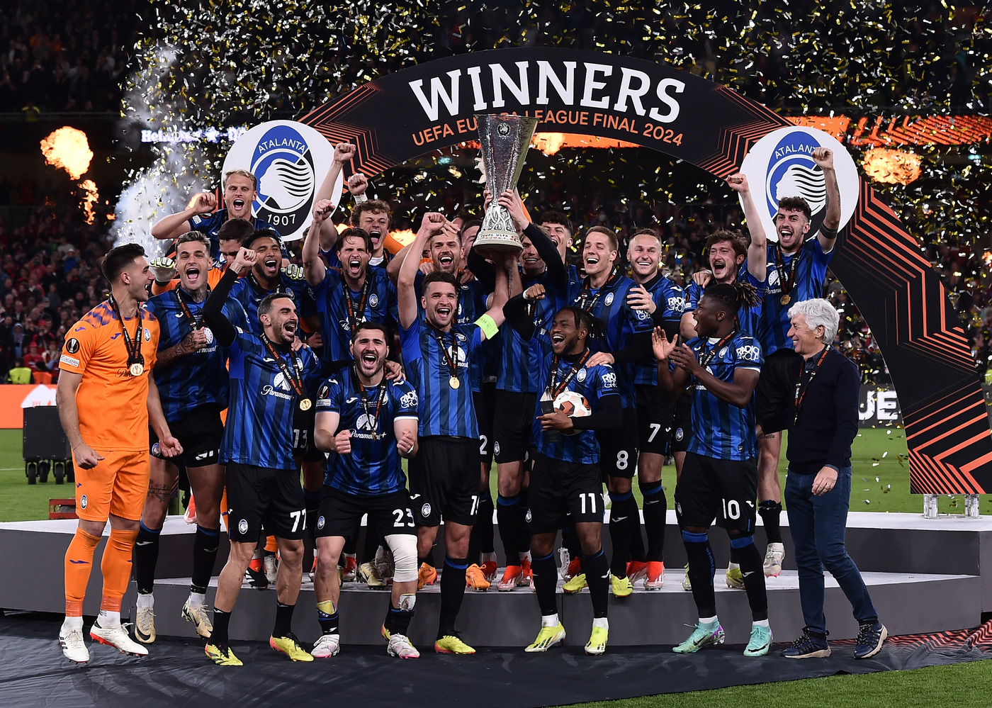 «Аталанта» — победитель Лиги Европы в сезоне-2023/2024
