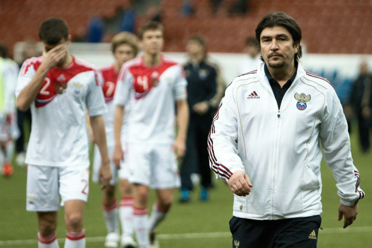 Николай Писарев в молодежной сборной России