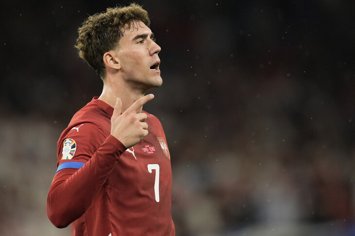 Душан Влахович (сборная Сербии)