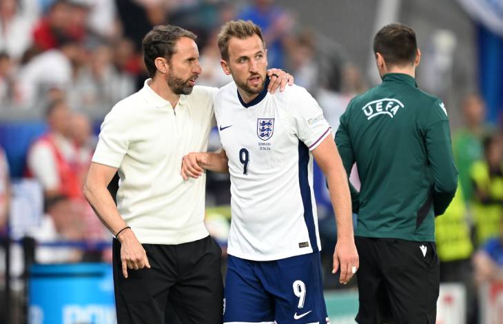Гарет Саутгейт и Гарри Кейн