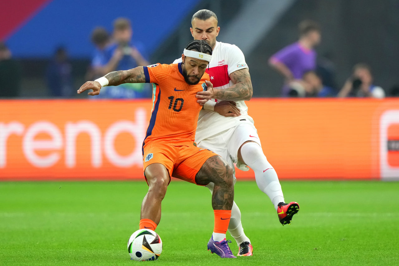 Фрагмент матча Нидерланды — Турция