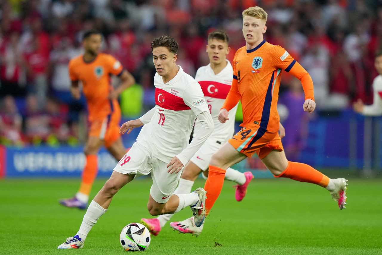 Фрагмент матча Нидерланды — Турция