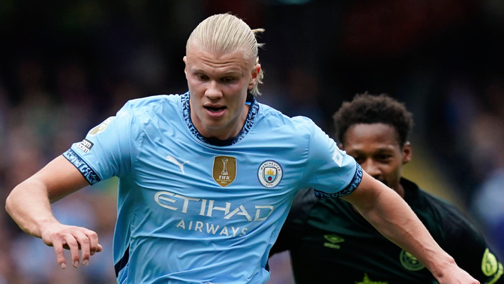 Эрлинг Холанн — нападающий «Манчестер Сити» Эрлинг Холанн — нападающий «Манчестер Сити»