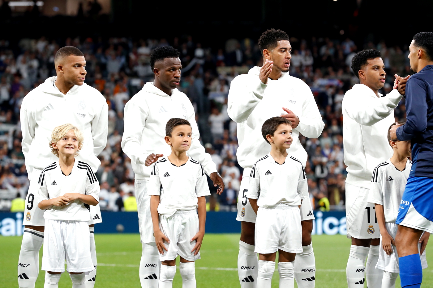 Килиан Мбаппе, Винисиус, Джуд Беллингем и Родриго