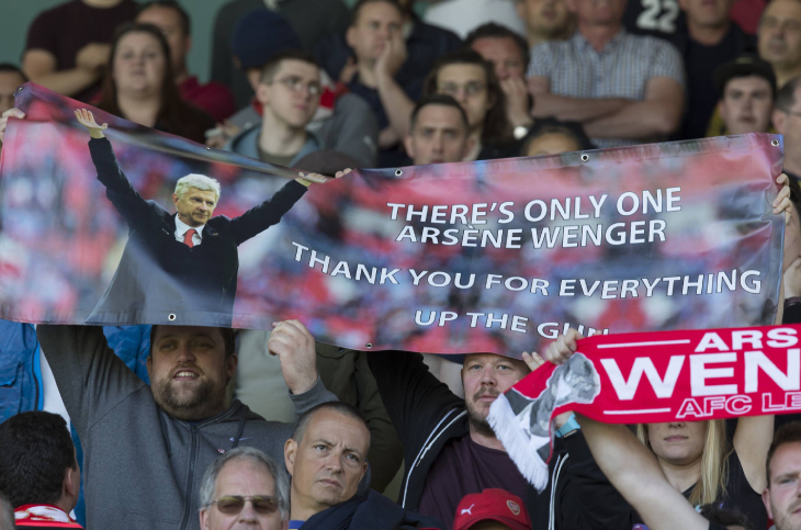 Арсен Венгер разделил фанатов «Арсенала»