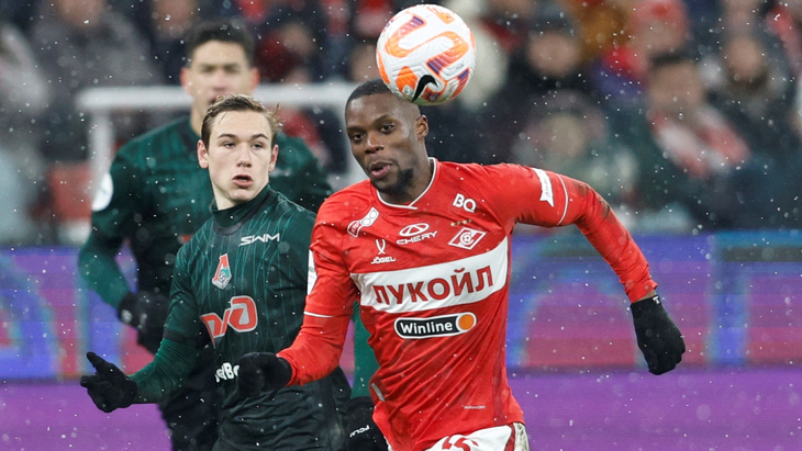 Фрагмент матча «Спартак» — «Локомотив»