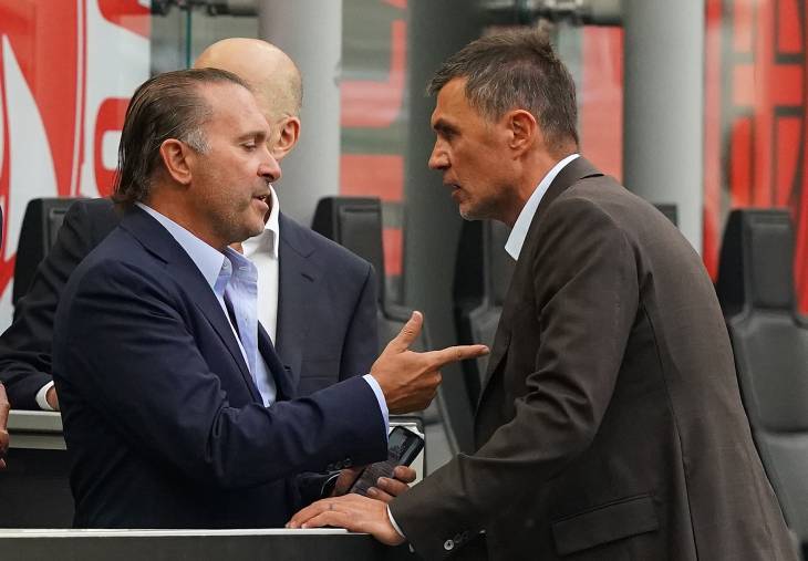 Джерри Кардинале и Паоло Мальдини