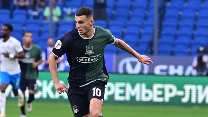 Эдуард Сперцян — полузащитник «Краснодара»